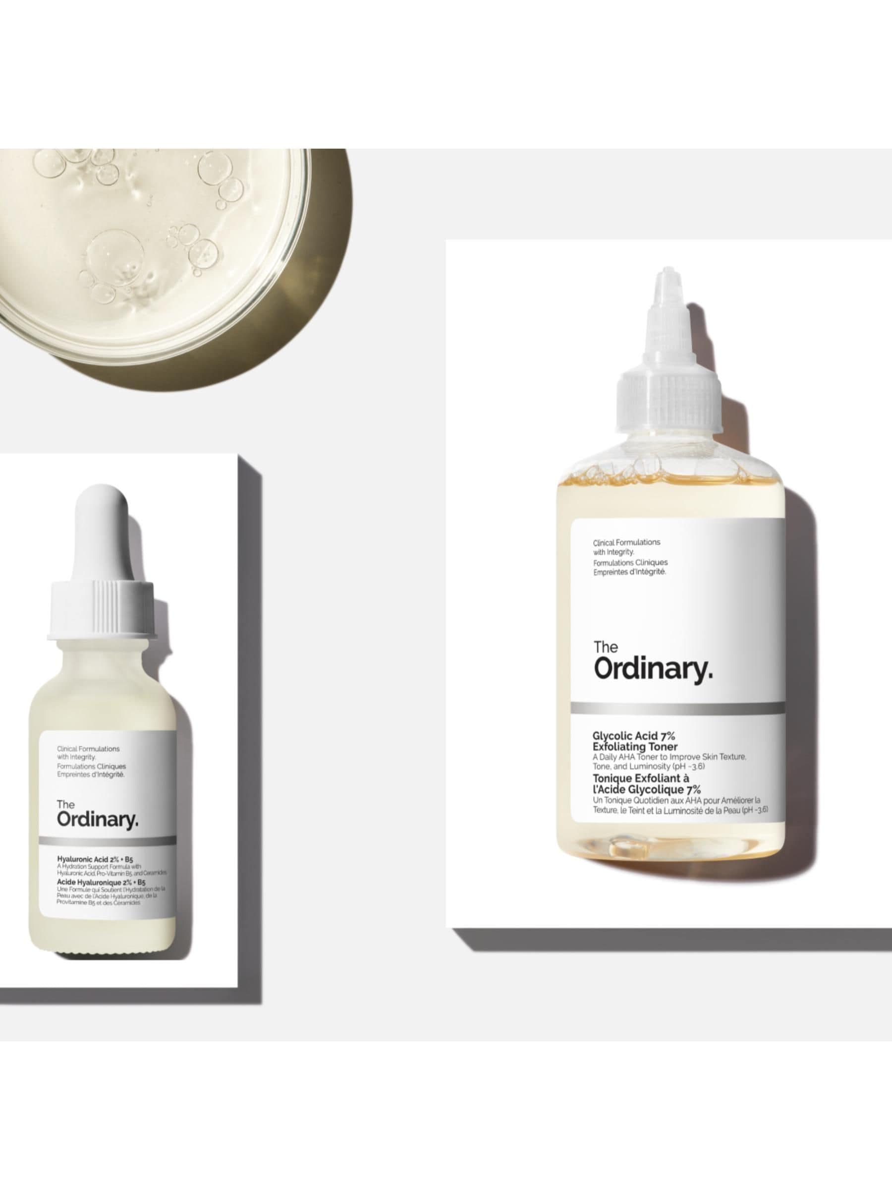 The Ordinary skincare set for radiant skin 30ml and 100ml (British brand)