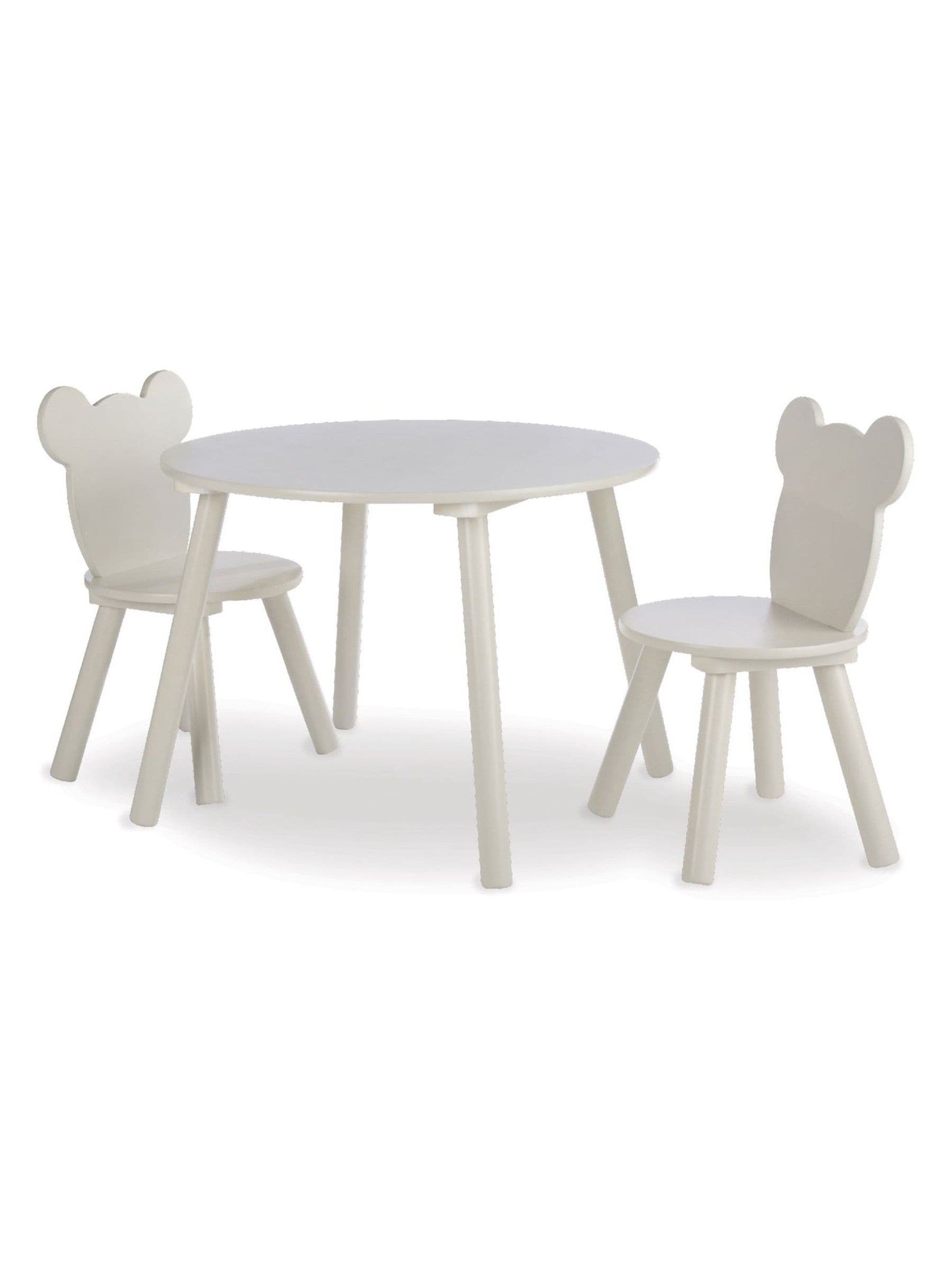 Cuddleco children's bear play table and chairs set - British product