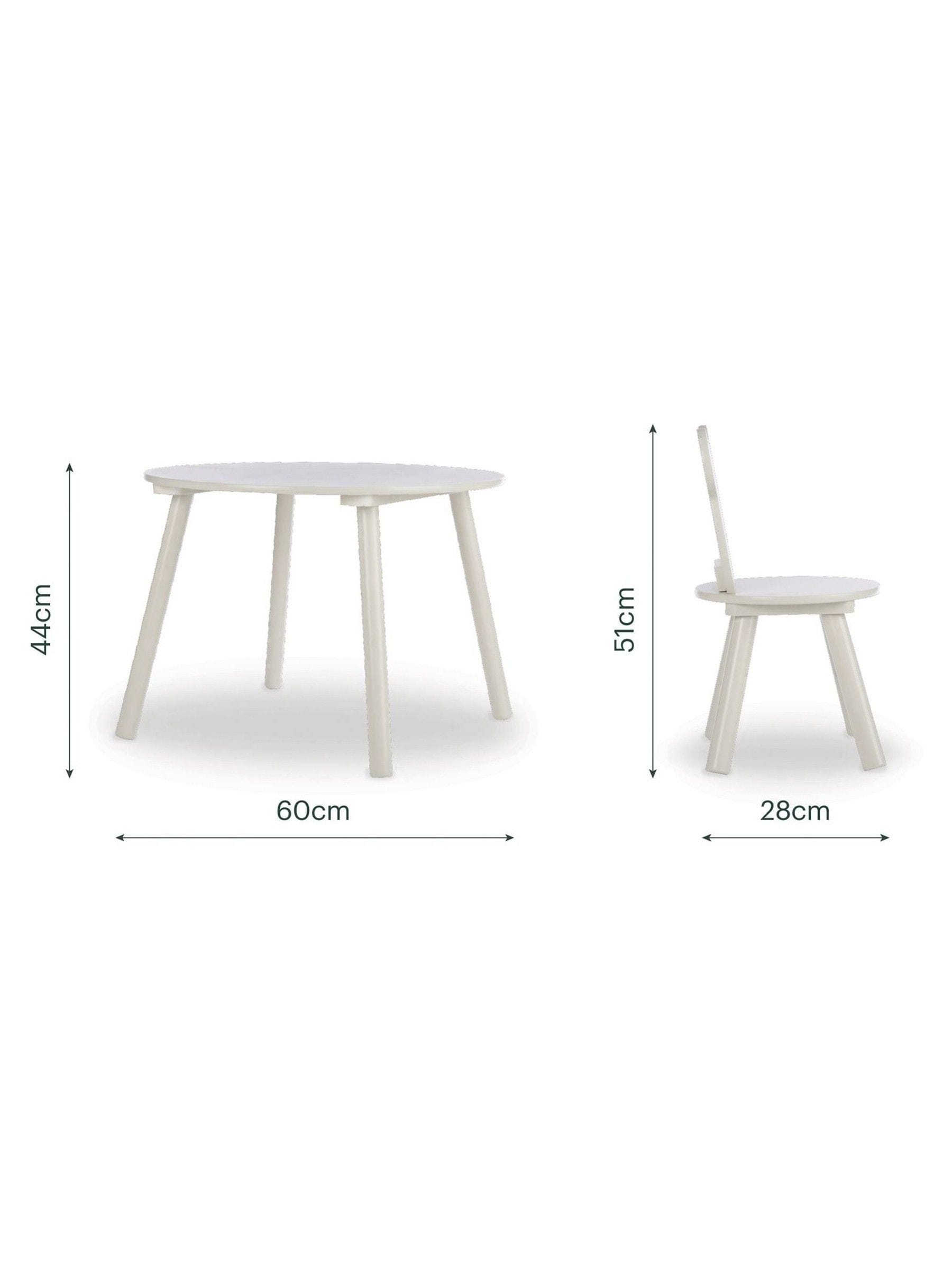 Cuddleco children's bear play table and chairs set - British product