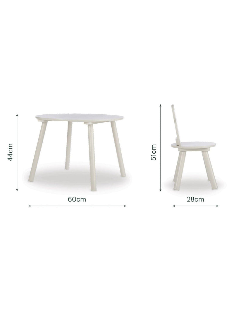 Cuddleco children's bear play table and chairs set - British product