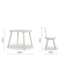 Cuddleco children's bear play table and chairs set - British product