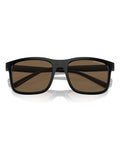 Armani Exchange black rectangle sunglasses, UK version