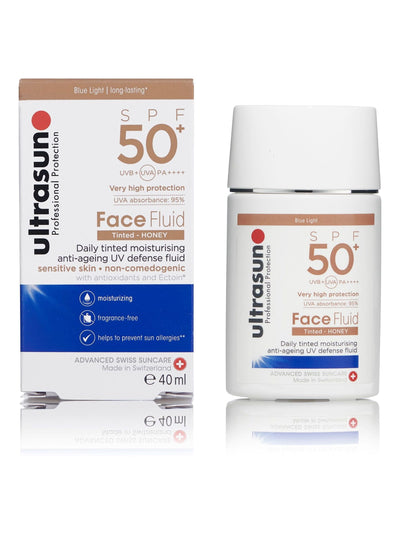 Next Ultrasun Face Fluid Tinted Sun Cream SPF50+- Buy online at McGrocer