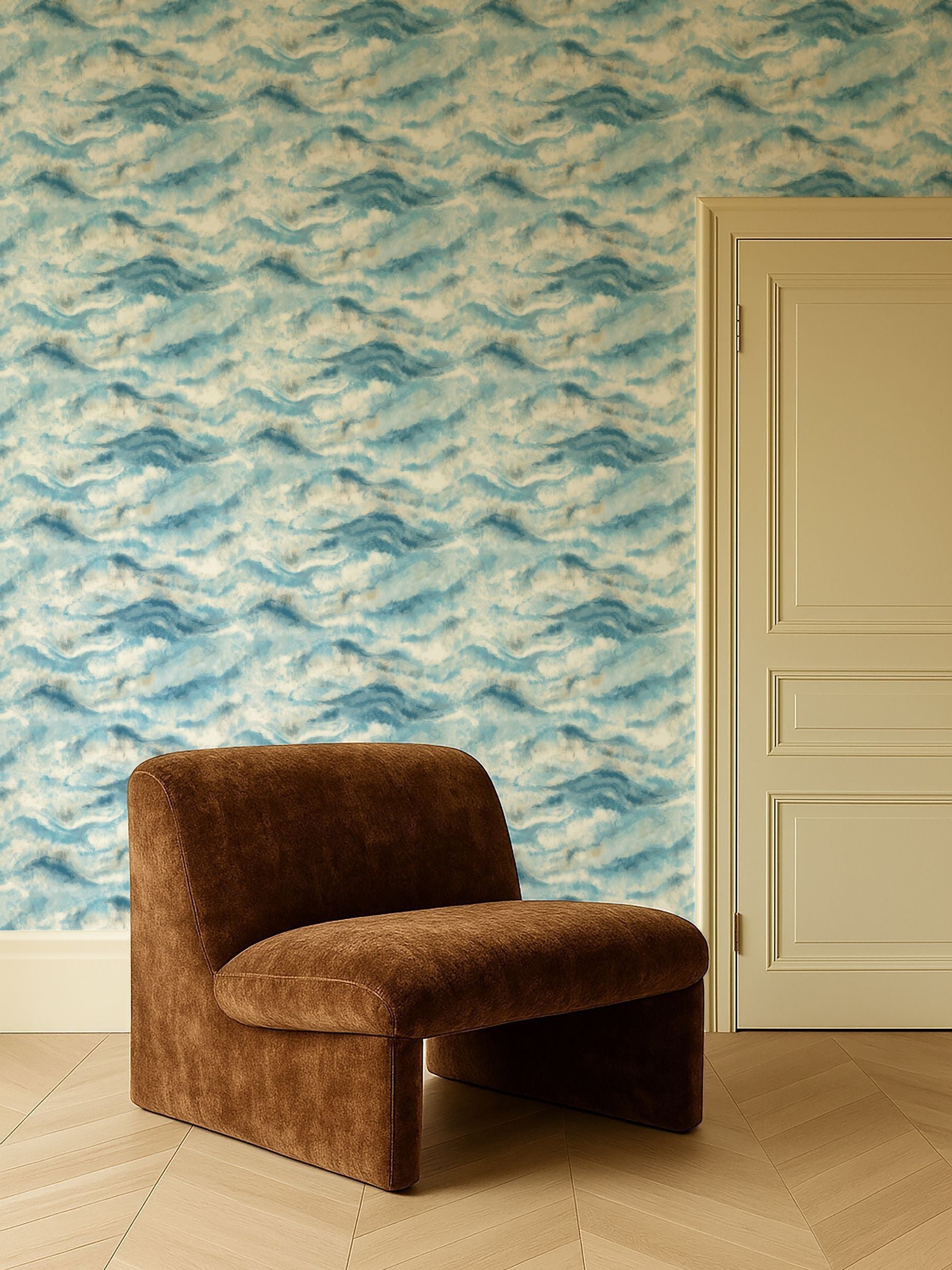 Clarke and Clarke Earthscape wallpaper sample A4, imported from the UK