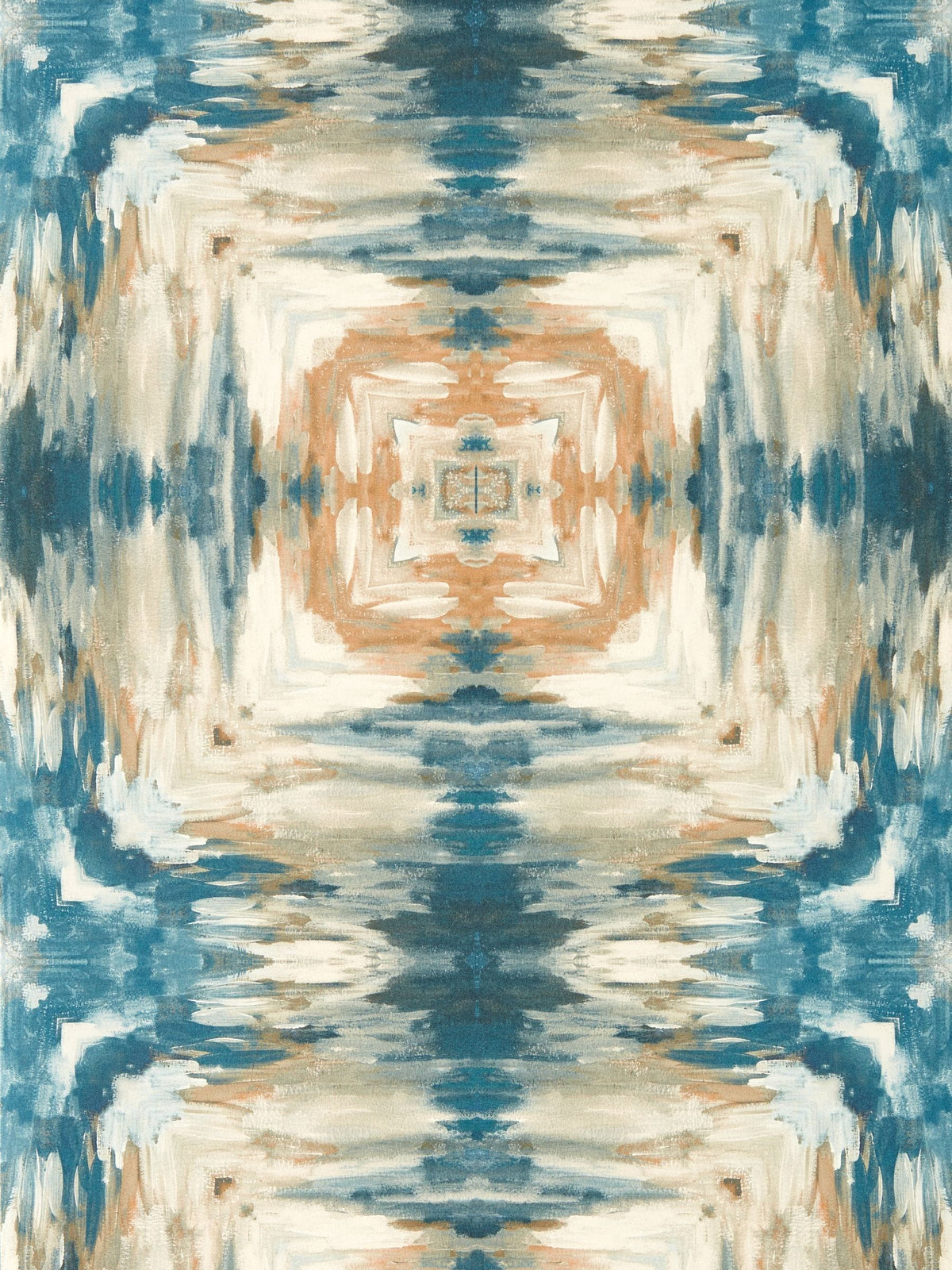 Clarke and Clarke Blue Elements Kalia wallpaper sample A4 - British product