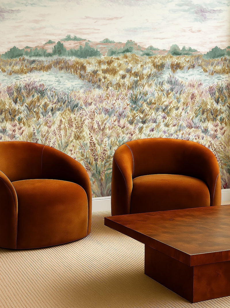 Clarke and Clarke Wildbloom wallpaper sample A4, UK version