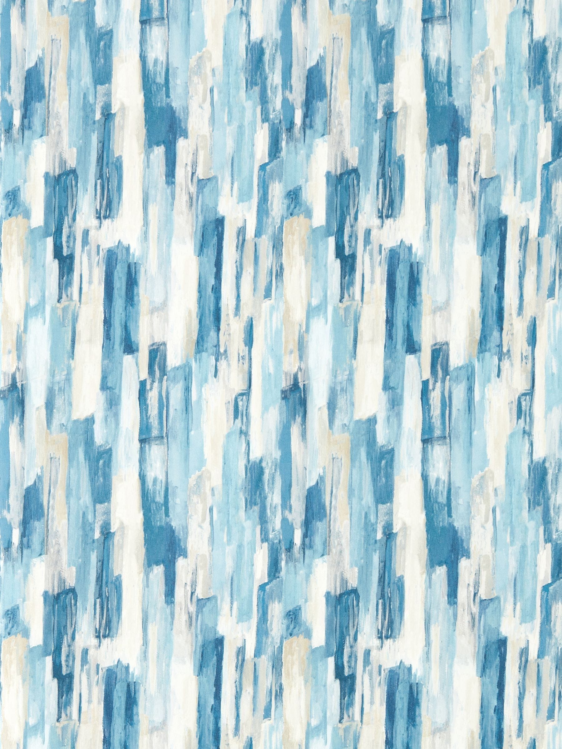 Clarke and Clarke Blue Elements Cityscape A4 wallpaper sample - British product