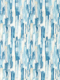 Clarke and Clarke Blue Elements Cityscape A4 wallpaper sample - British product