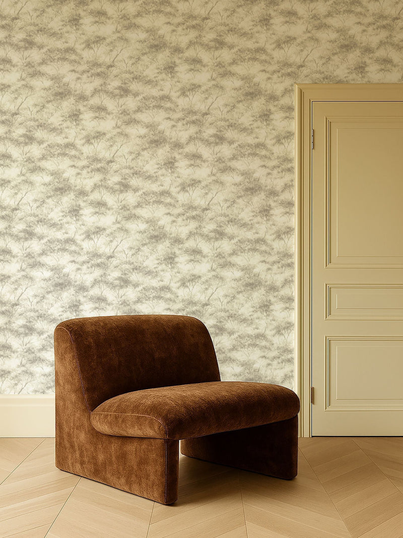 Clarke and Clarke Boschetto A4 wallpaper sample (British brand)
