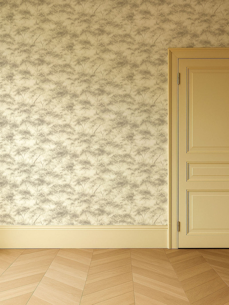 Clarke and Clarke Boschetto A4 wallpaper sample (British brand)