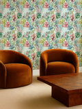 Clarke and Clarke Pink Elements Oceana A4 wallpaper sample (British brand)