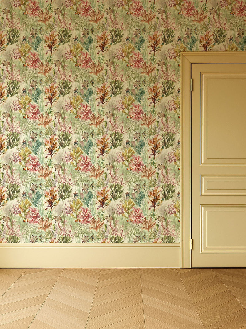 Clarke and Clarke Oceana wallpaper sample A4 (British brand)