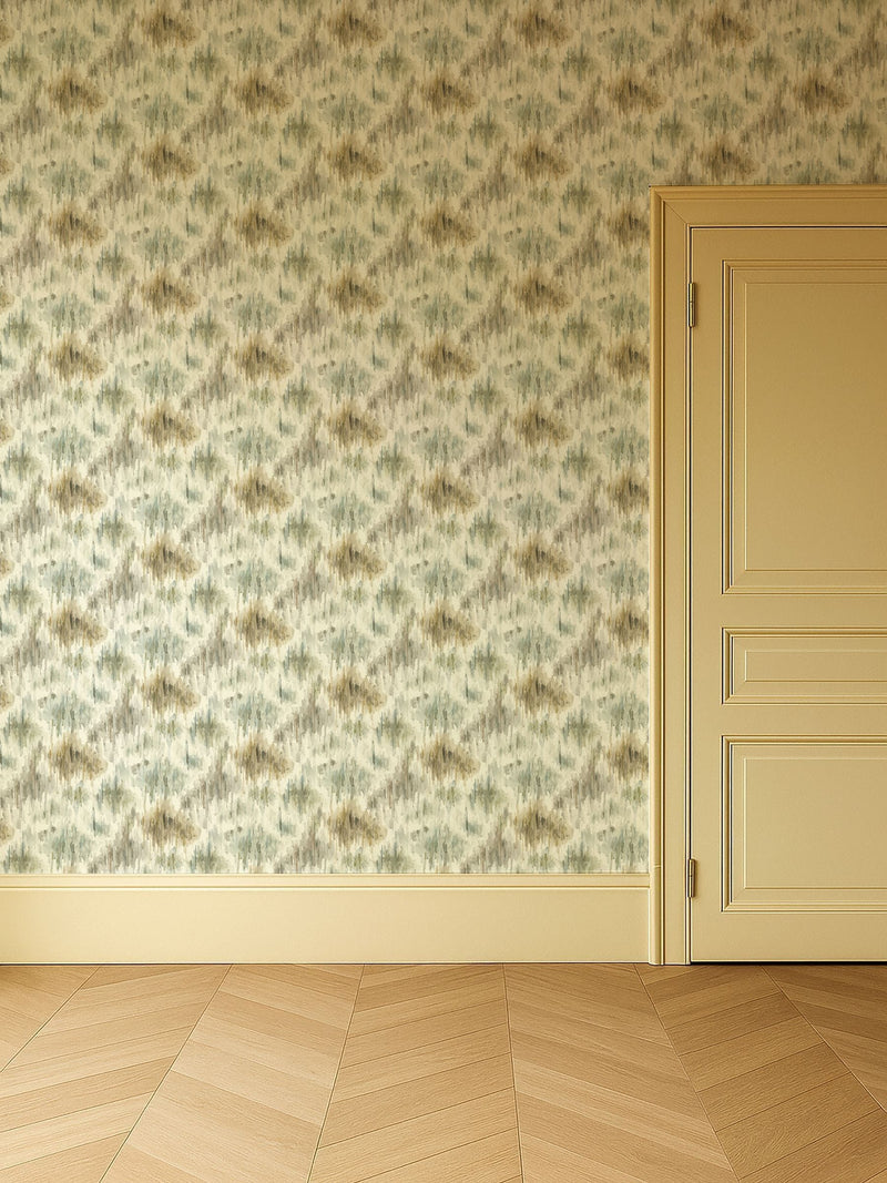 Clarke and Clarke Orange Elements Trueno wallpaper sample A4 - British product