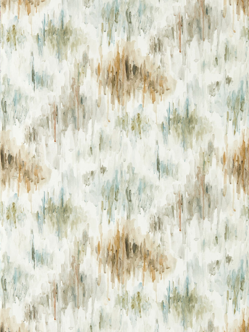 Clarke and Clarke Orange Elements Trueno wallpaper sample A4 - British product