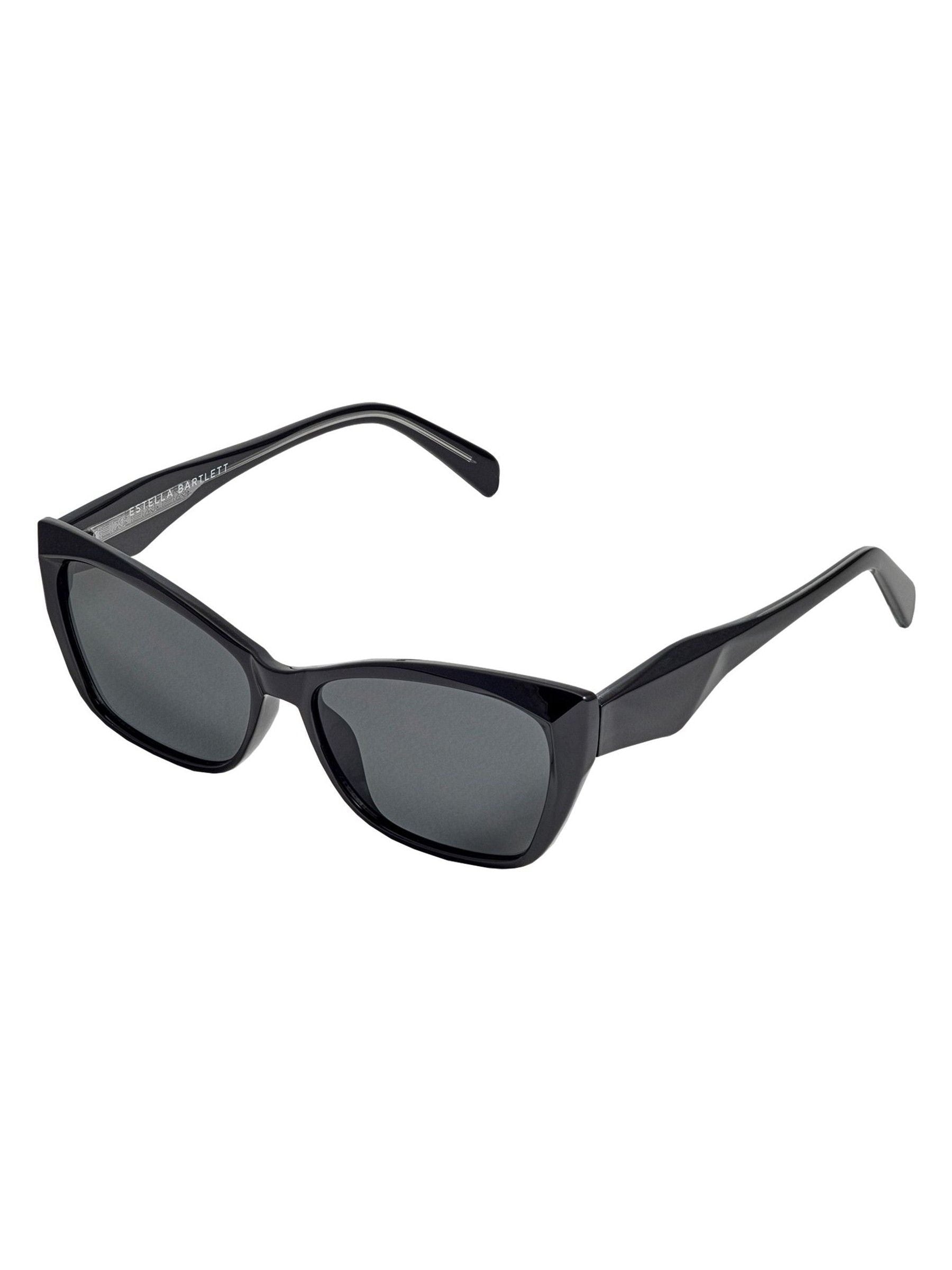 Estella Bartlett Black cat-eye sunglasses - British product
