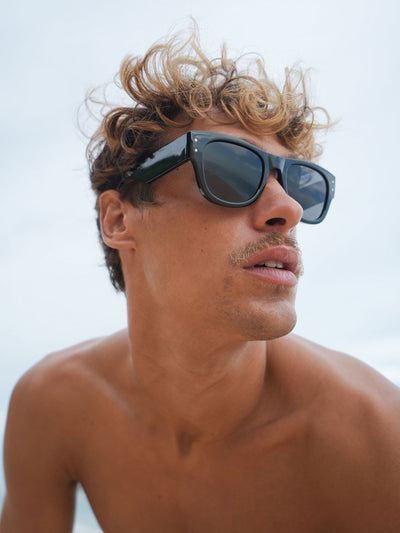 Next Estella Bartlett Black Wayfarer-Inspired Unisex Sunglasses- Buy online at McGrocer