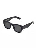Estella Bartlett black wayfarer-inspired unisex sunglasses, UK version