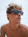 Estella Bartlett black wayfarer-inspired unisex sunglasses, UK version
