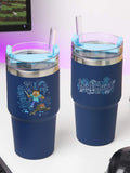 Paladone Minecraft insulated tumbler 600ml with straw (British brand)