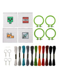Paladone Minecraft cross stitch charm set crafting kit (British brand)