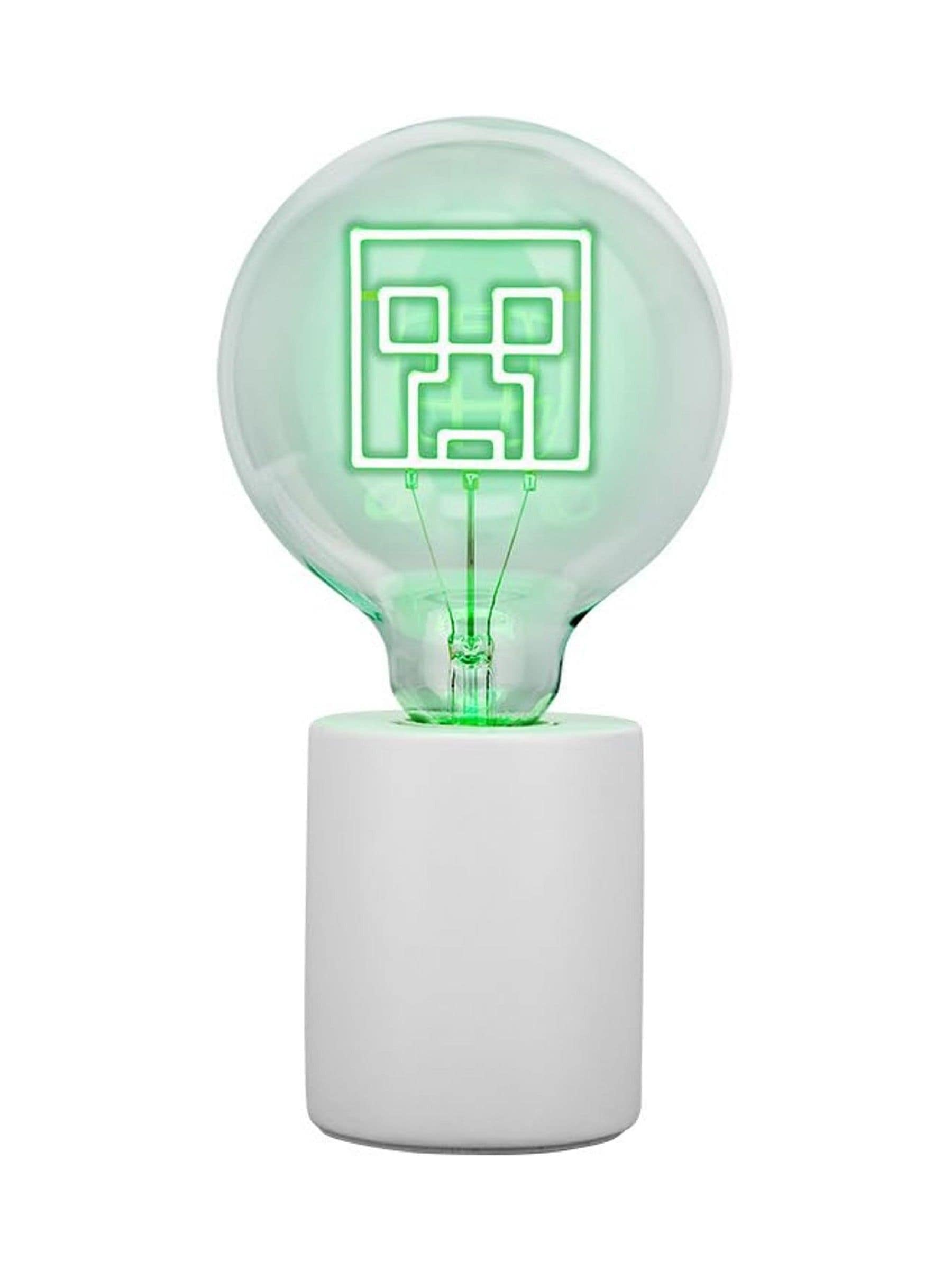 Paladone Minecraft Creeper LED neon bulb lamp - British product