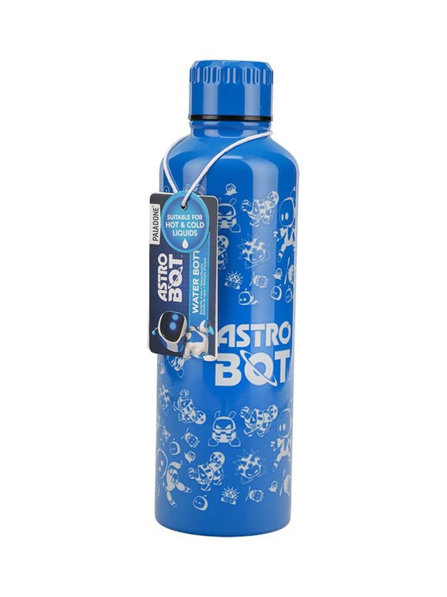 Paladone Astro Bot metal water bottle 500ml, UK version