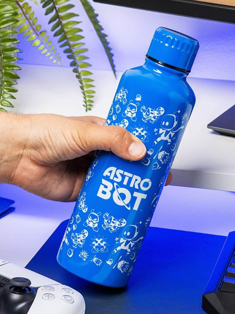 Paladone Astro Bot metal water bottle 500ml, UK version