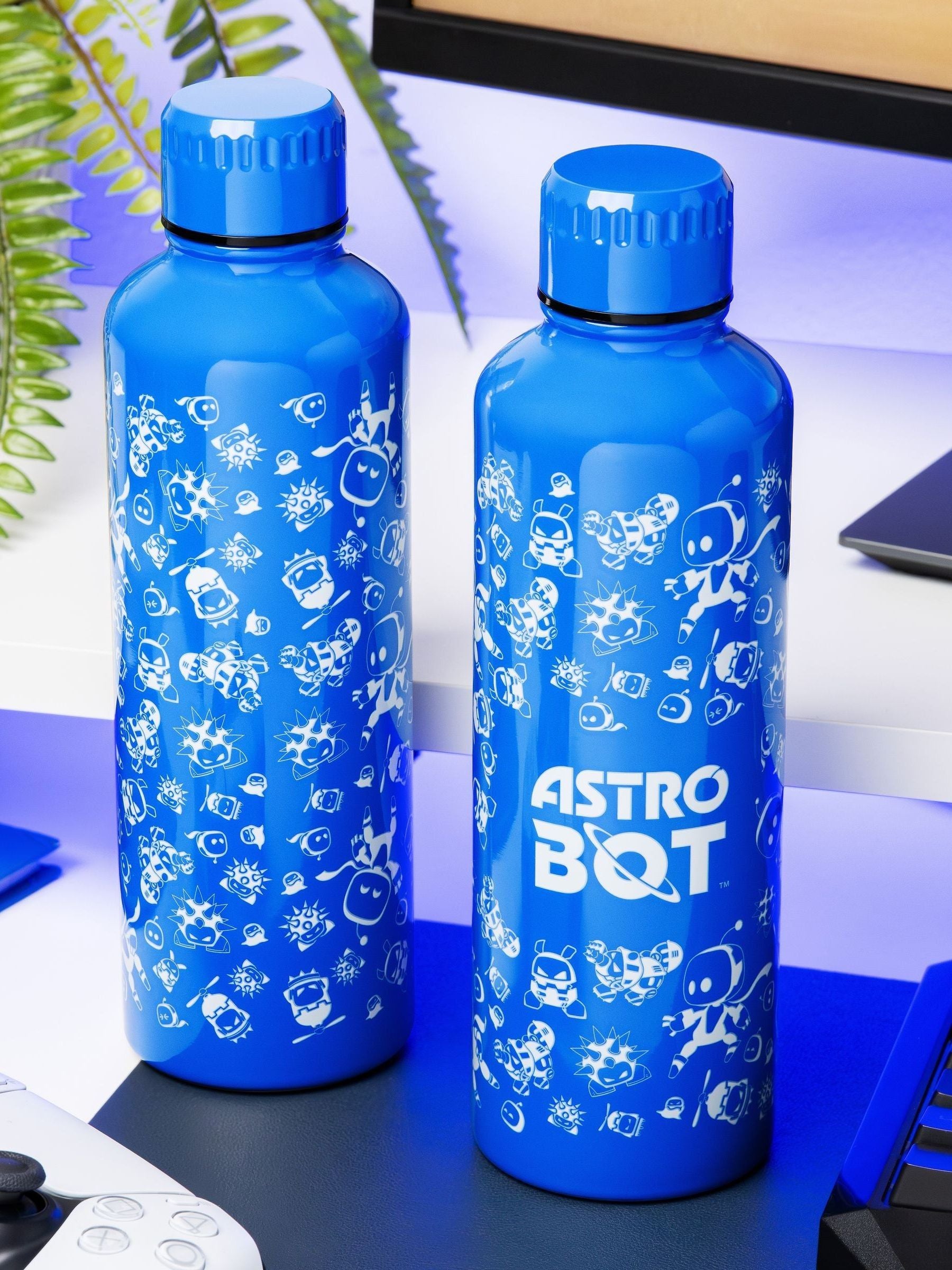 Paladone Astro Bot metal water bottle 500ml, UK version
