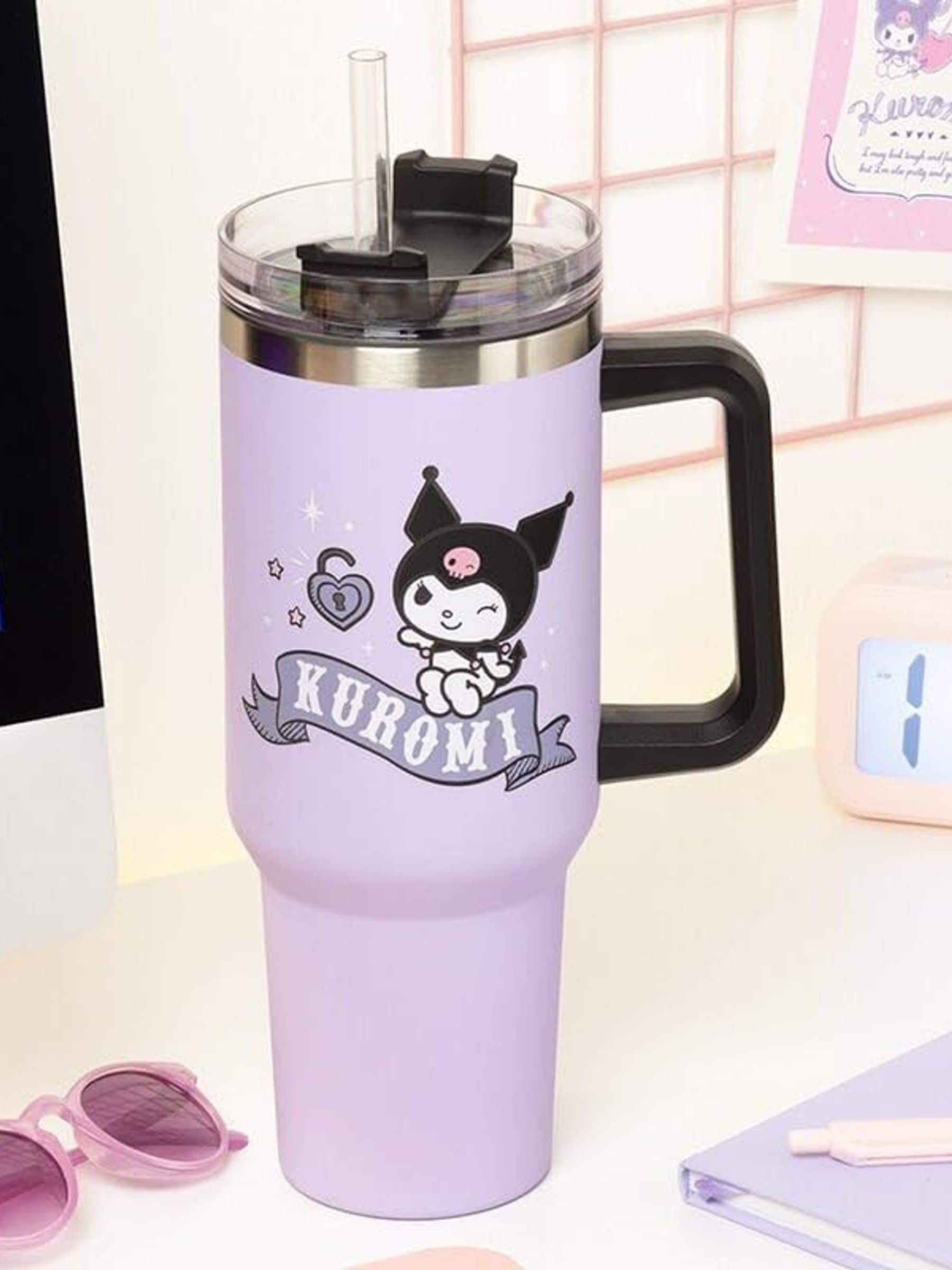 Paladone Kuromi insulated tumbler 30 oz, imported from the UK