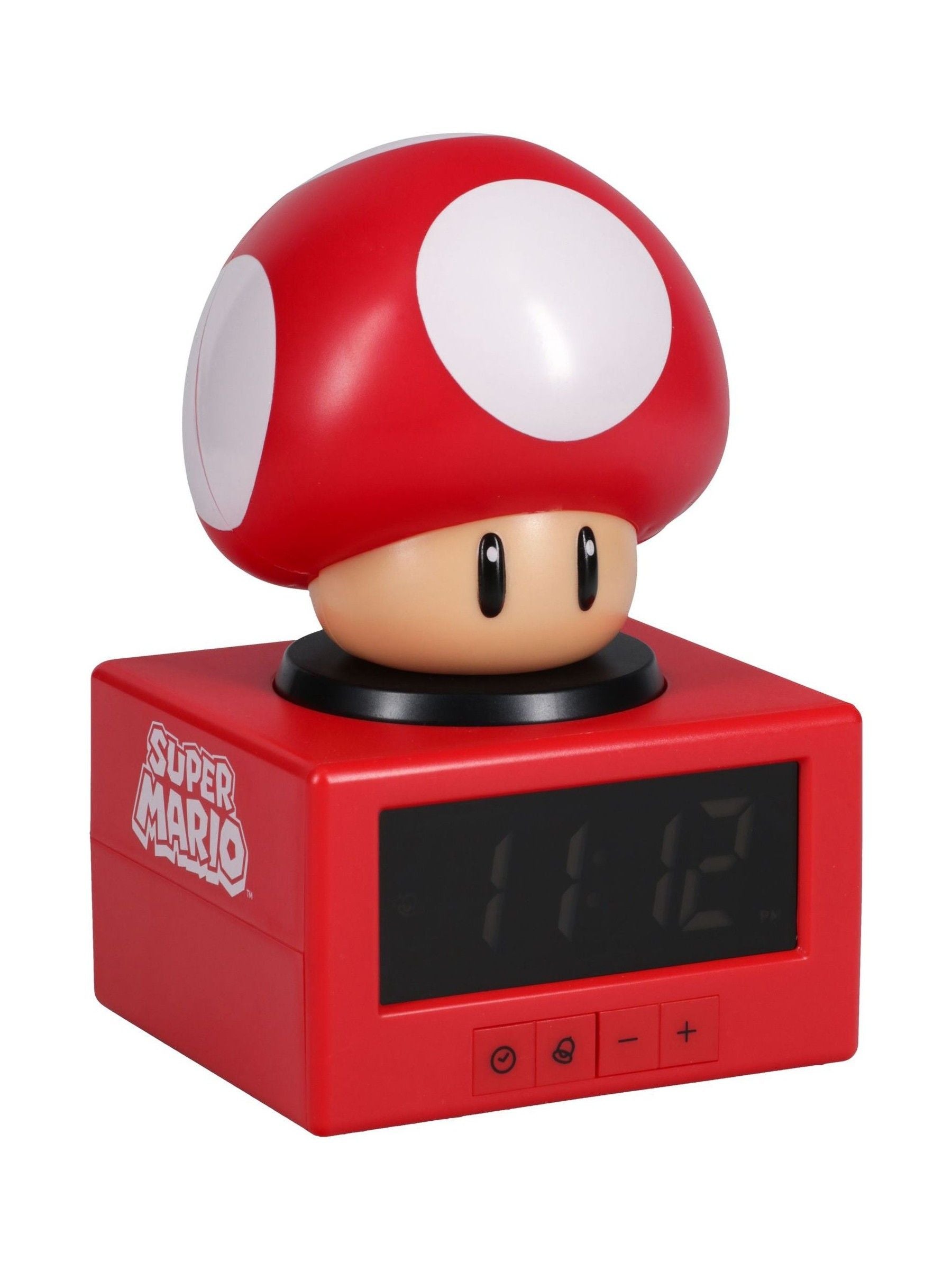 Paladone Super Mario Mushroom alarm clock 16cm (British brand)
