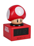 Paladone Super Mario Mushroom alarm clock 16cm (British brand)