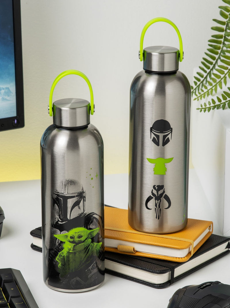 Paladone Mandalorian & Grogu bottle 500ml - British product