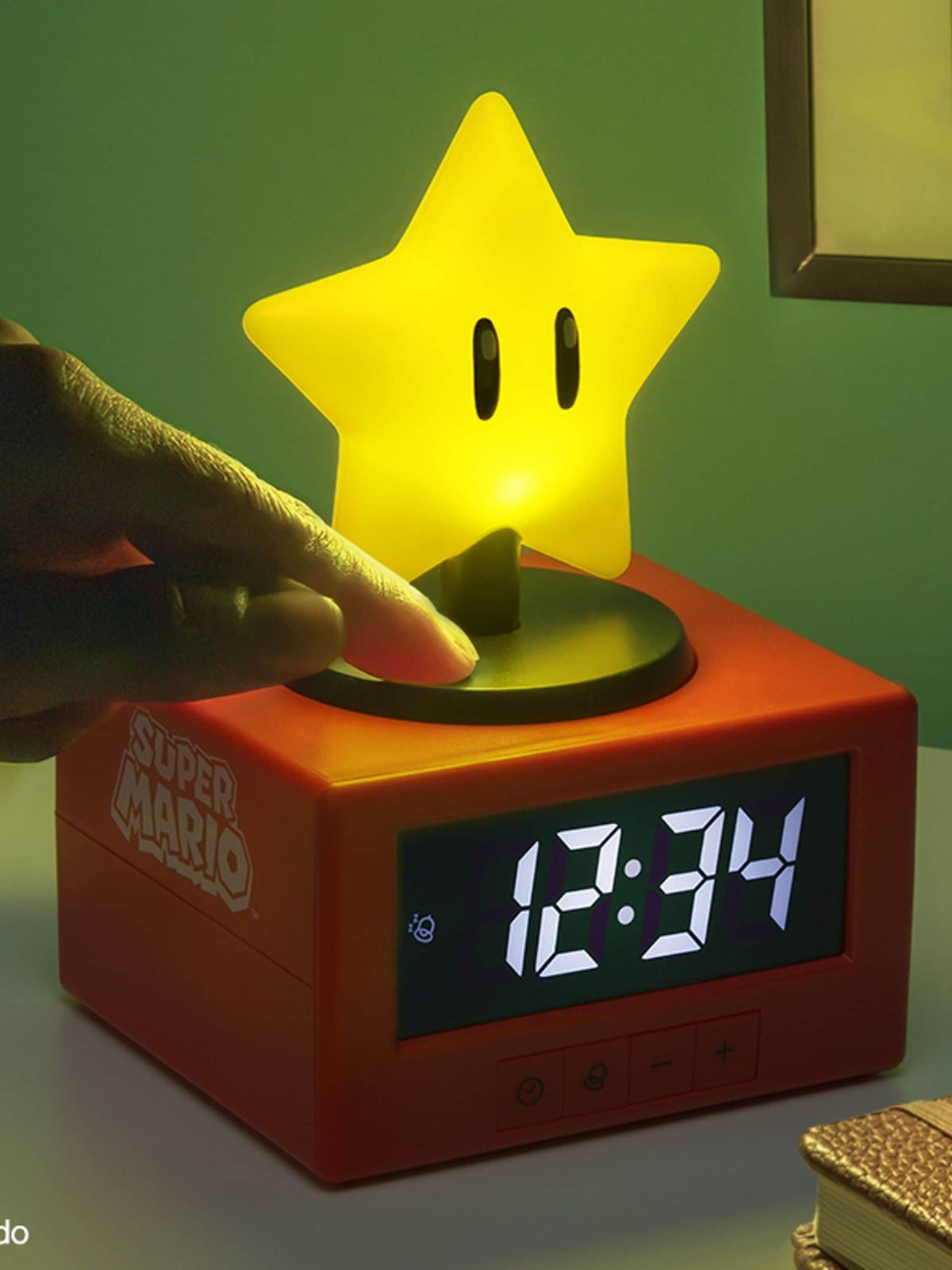 Paladone Super Star alarm clock 15cm, UK version
