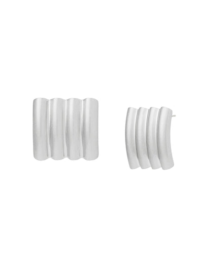 Next AllSaints Gold Tone Janna Multi Tube Button Stud Earrings- Buy online at McGrocer