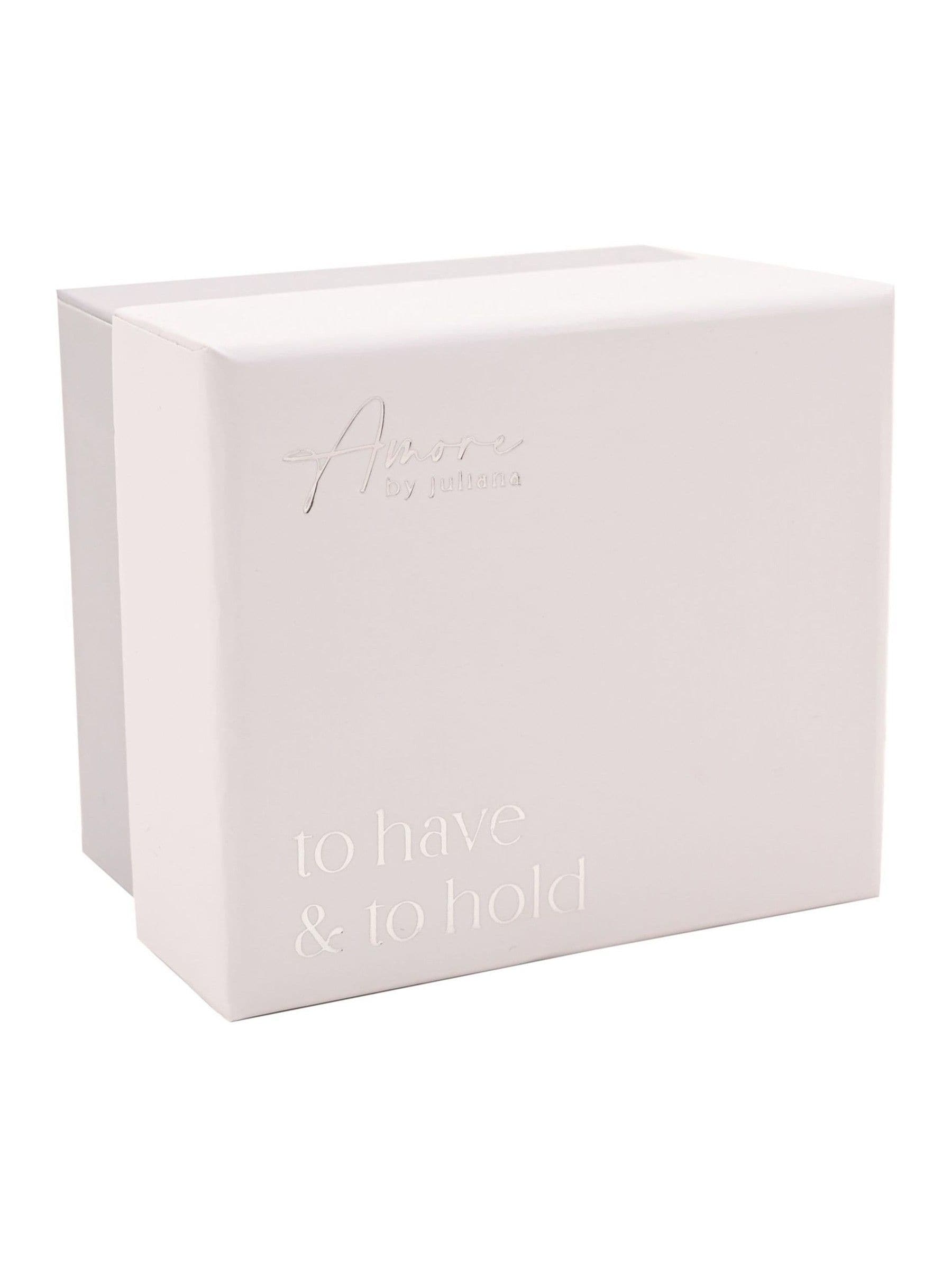 Widdop silverplated ring box with heart detail - British product