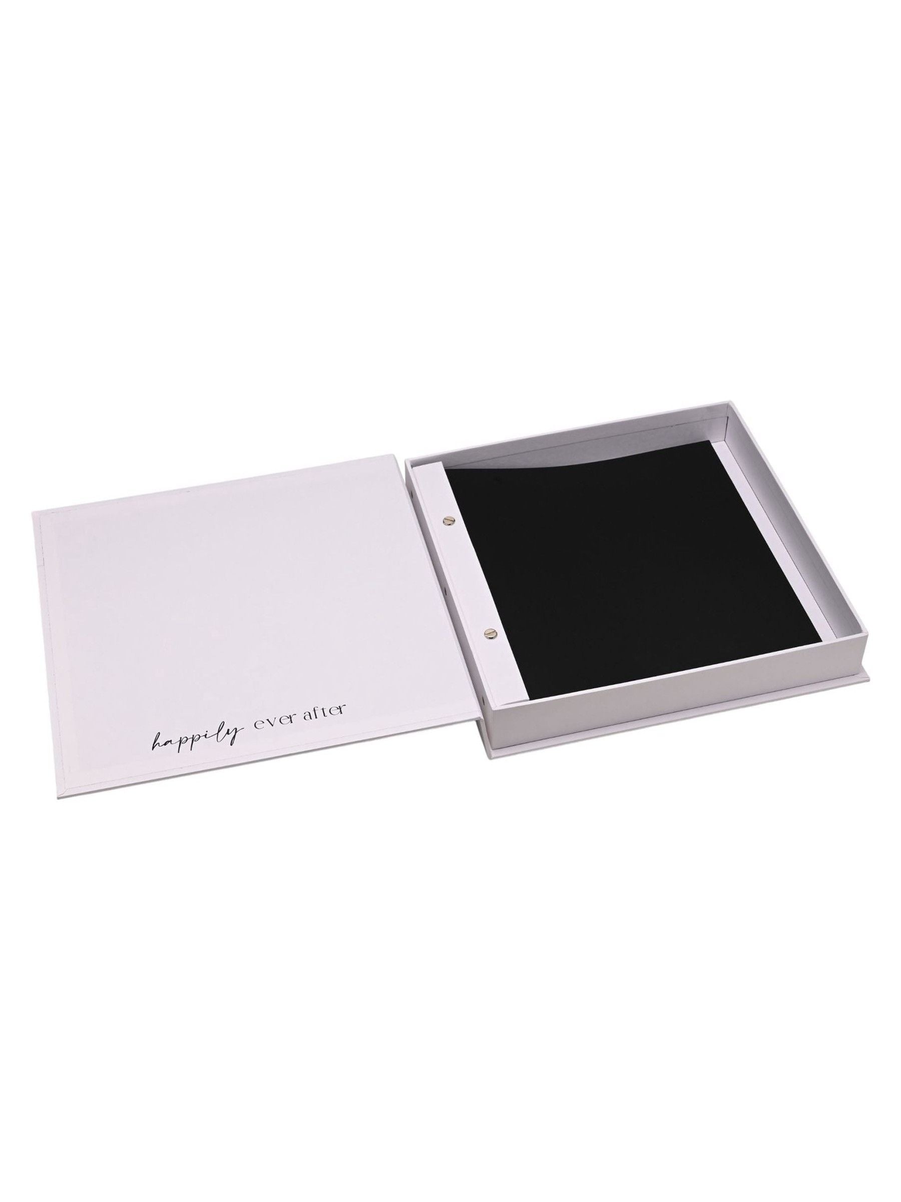 Widdop Our Wedding white coffee table book (British brand)