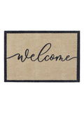 My Mat brown welcome linear doormat 50x75cm - British product