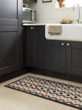 My Mat Green Retro Geo Earth runner 50x150cm (British brand)