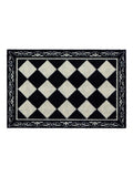 My Mat Black Manor Tile Doormat 50x75cm - British product