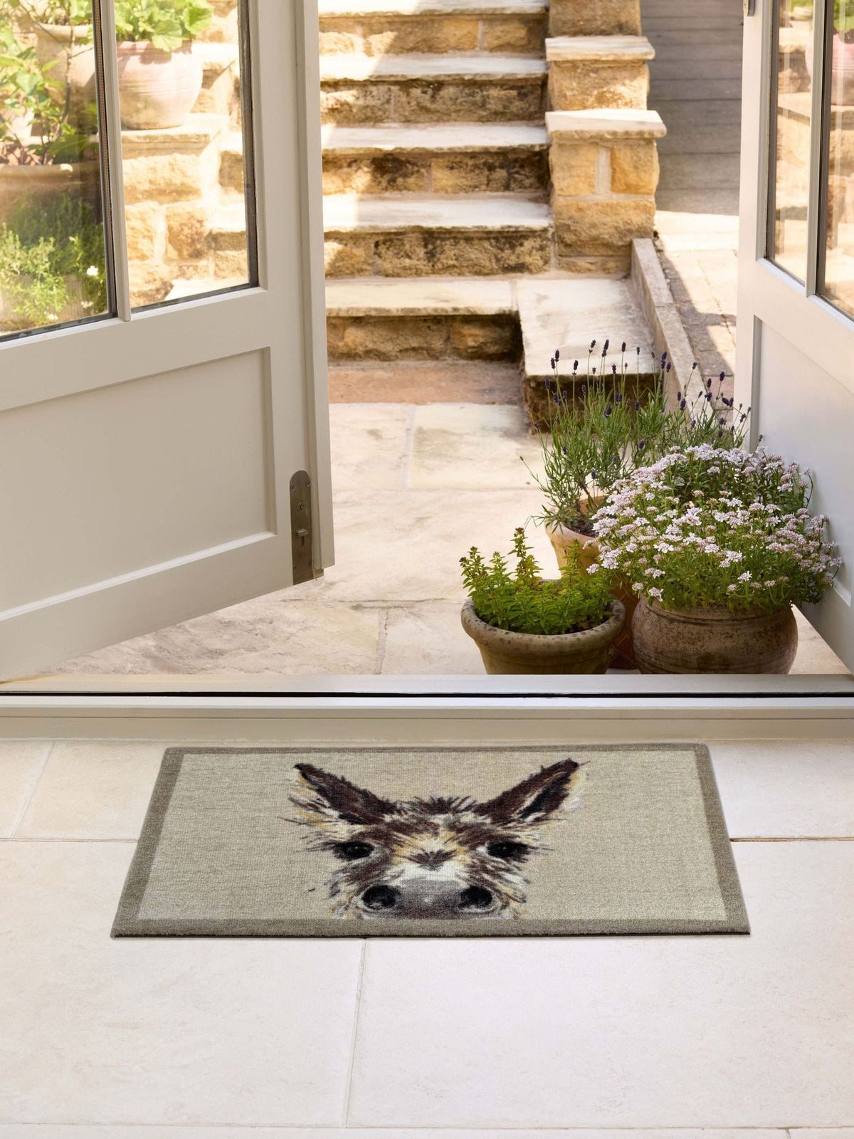 My Mat Natural Donkey Doormat 50x75 cm - British product