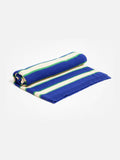 Oliver Bonas Pink Striped Knitted Throw