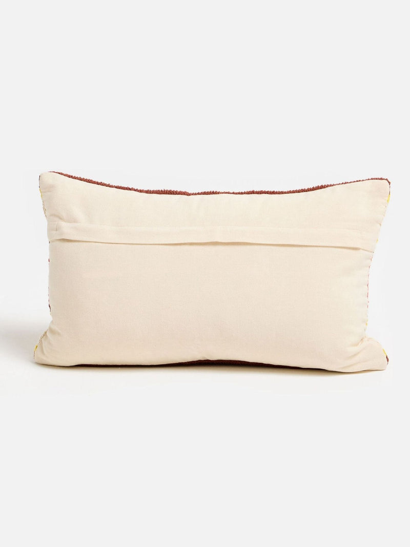 Oliver Bonas striped crochet cushion cover 30x50cm, UK version