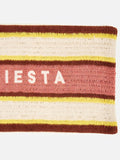 Oliver Bonas striped crochet cushion cover 30x50cm, UK version