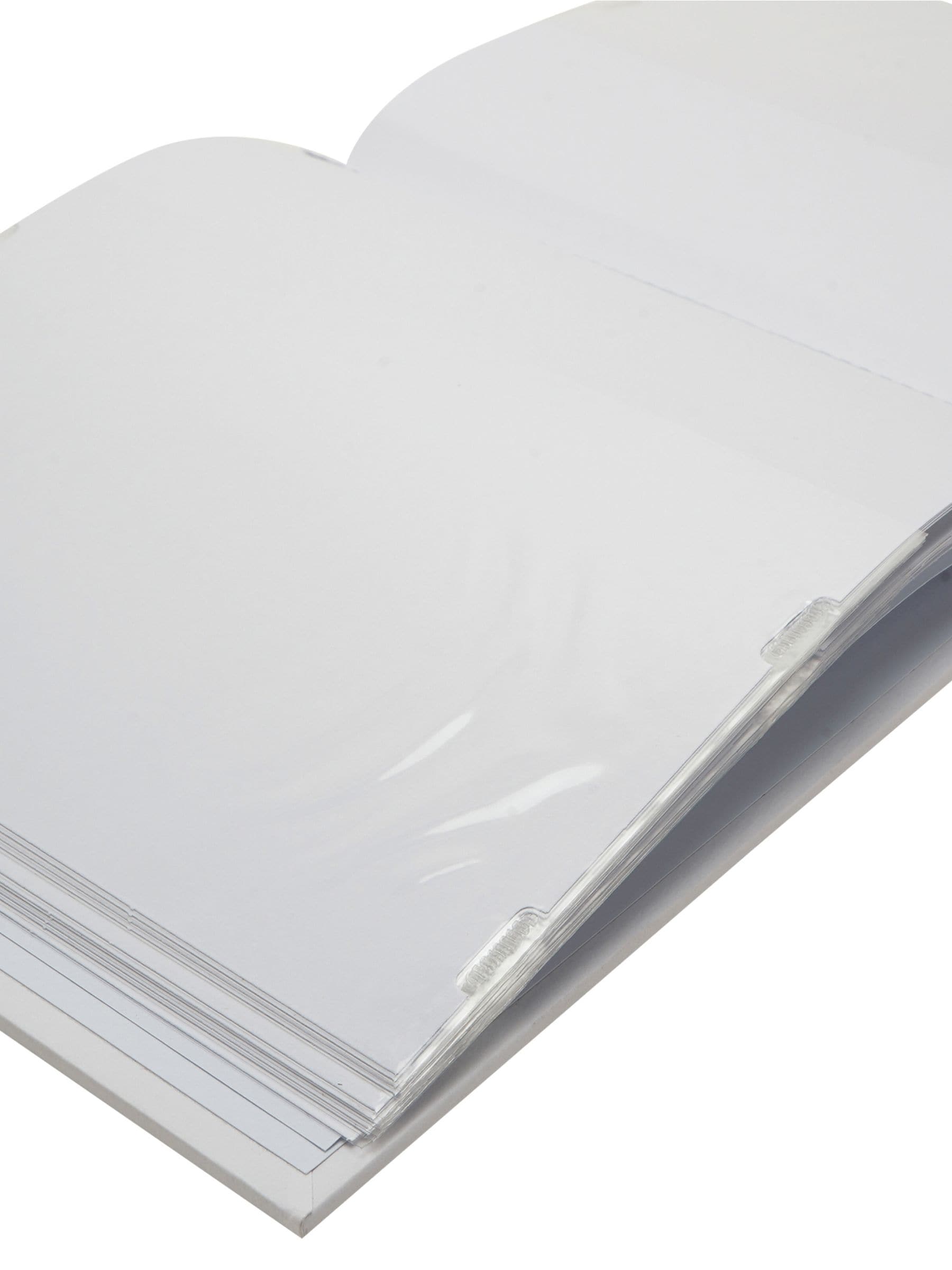 Widdop white textured photo album Mr & Mrs - British product