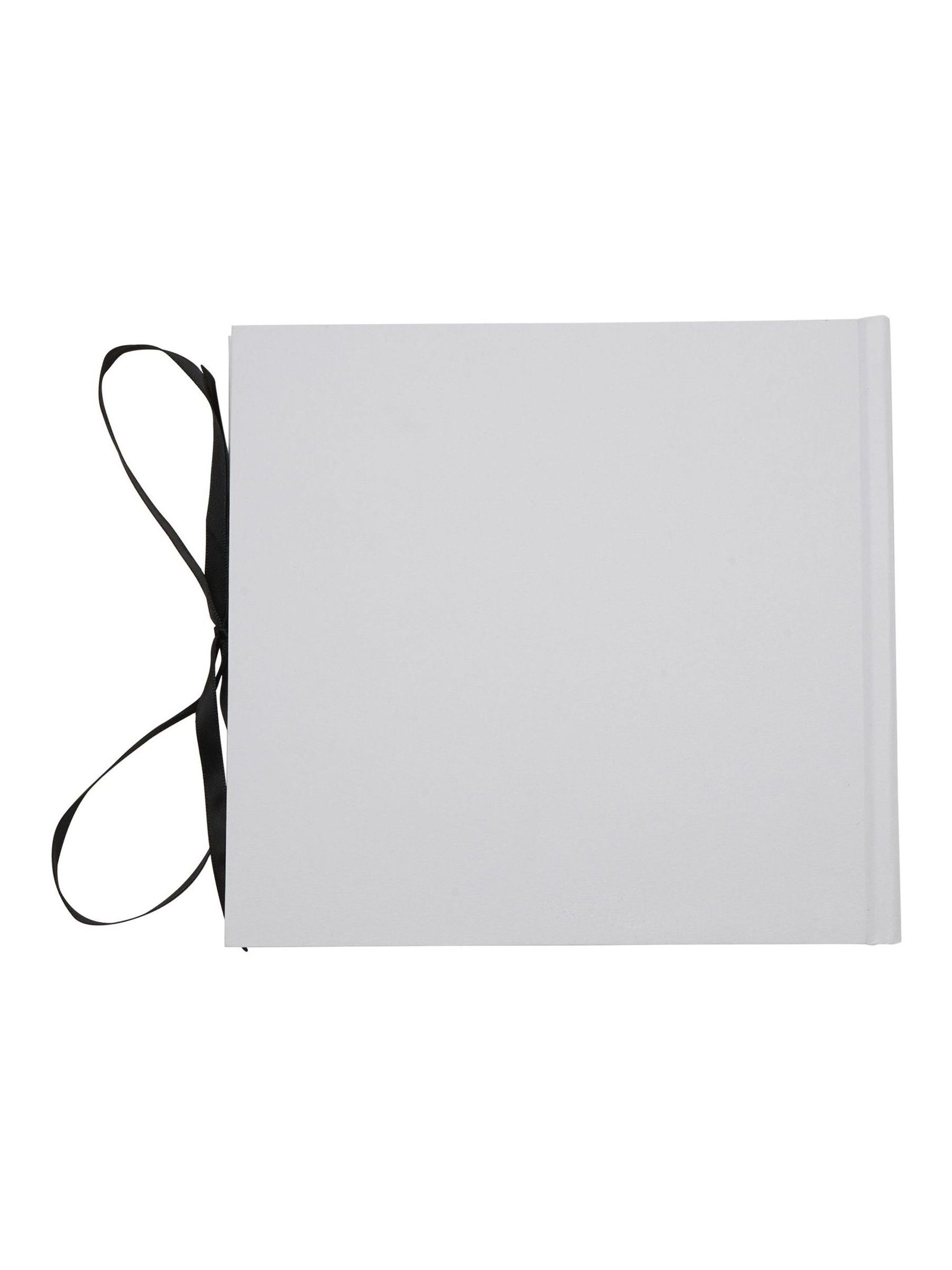 Widdop white textured photo album Mr & Mrs - British product