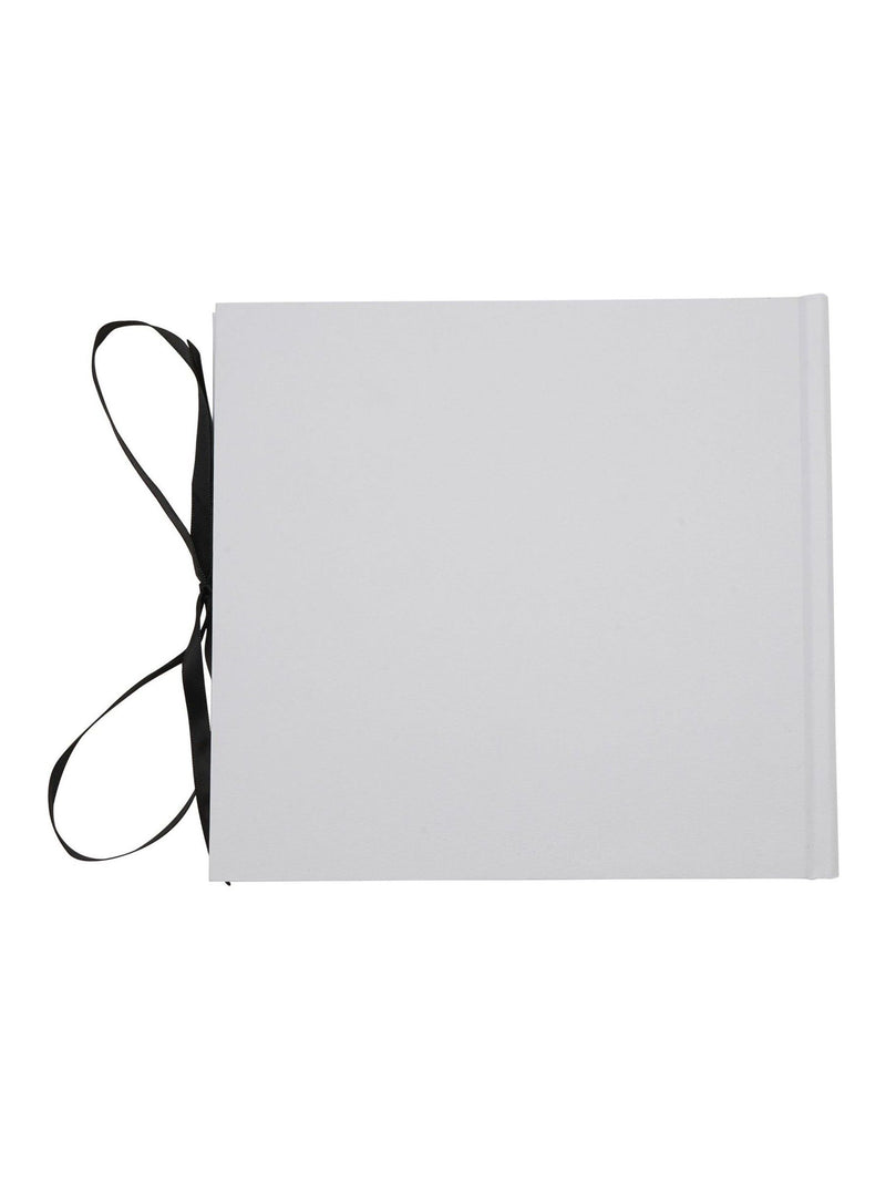 Widdop white textured photo album Mr & Mrs - British product
