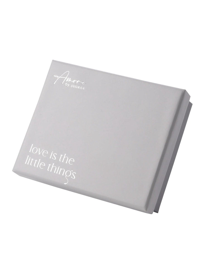 Widdop silver love charms gift set, imported from the UK