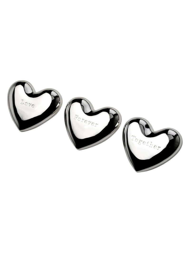 Widdop silver love charms gift set, imported from the UK