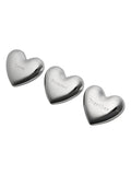 Widdop silver love charms gift set, imported from the UK