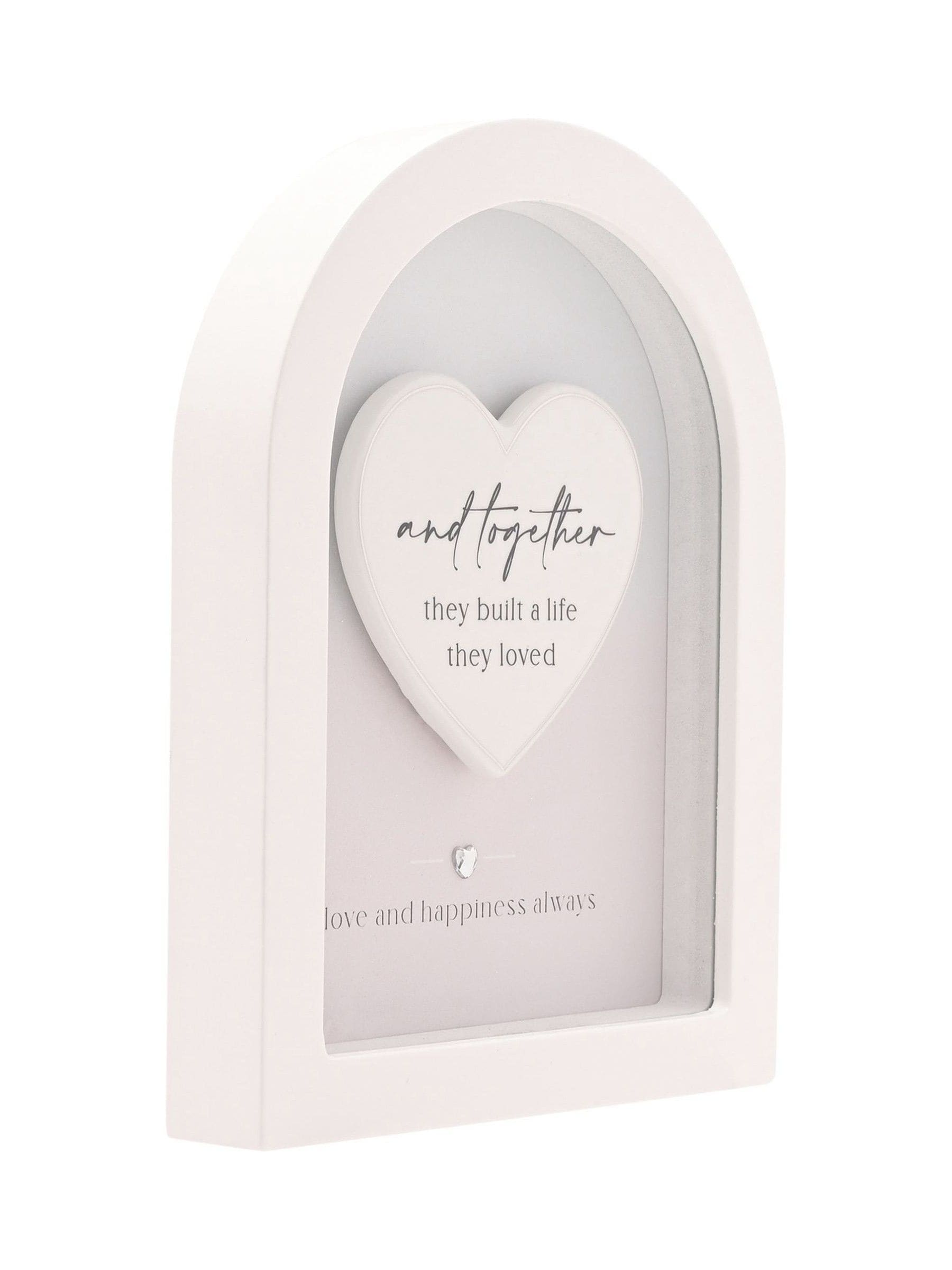 Widdop arch plaque Together 18cm, imported from the UK